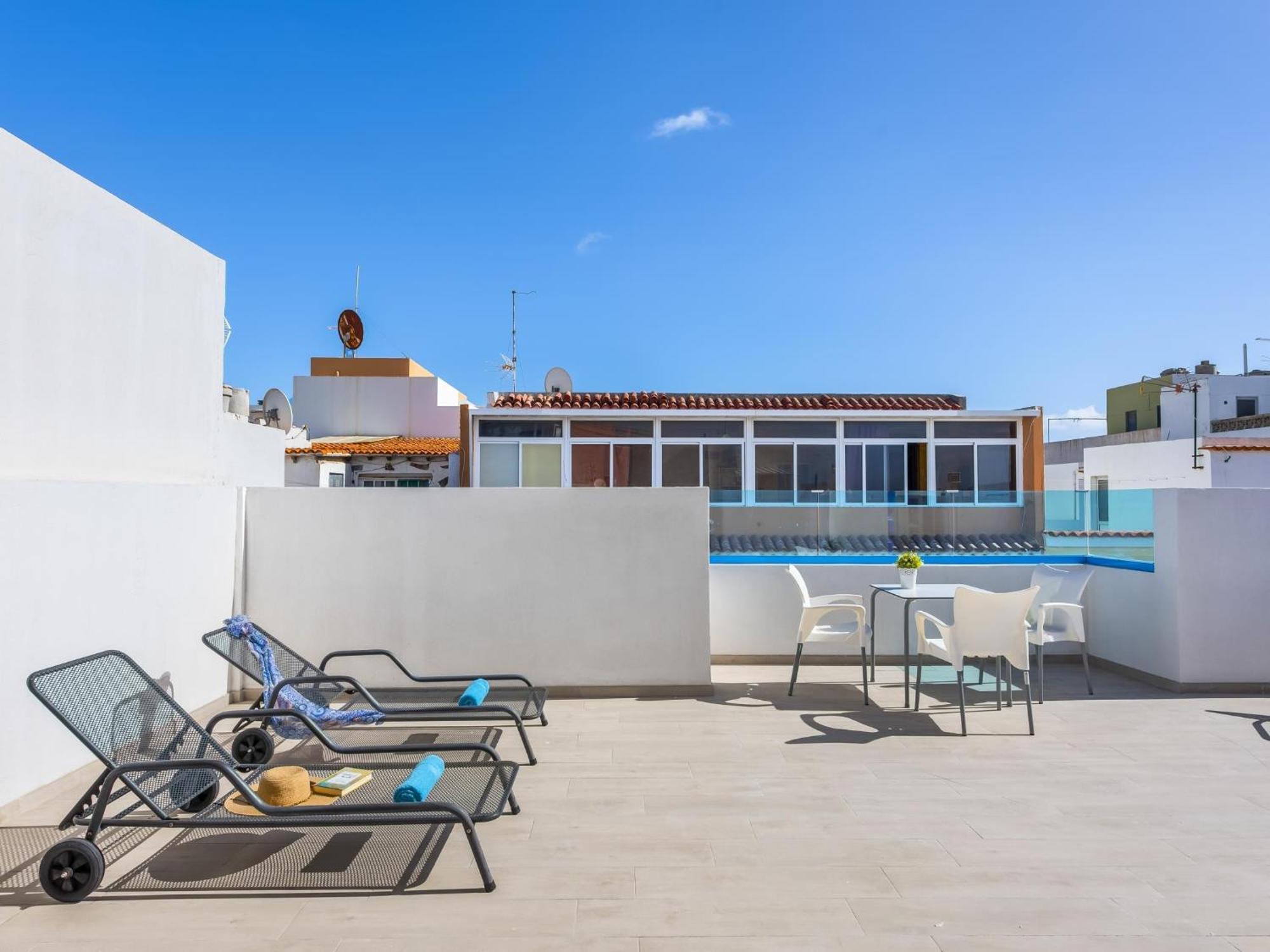 Okeanos Eco Guest House Los Abrigos Εξωτερικό φωτογραφία